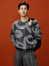 Men's Patterned Jacquard Sweatshirt